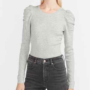 Puff sleeve sweater